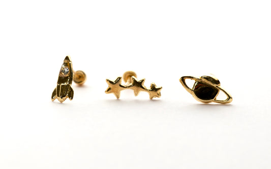 Piercings "Au-3-P01"
